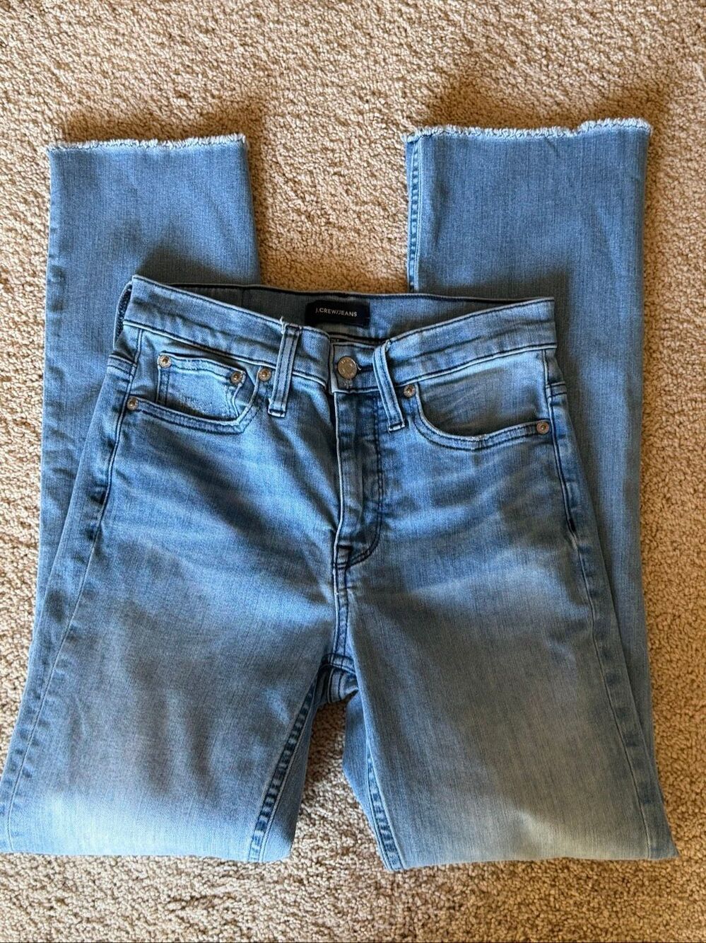 J. Crew Billie Demi bootcut jeans